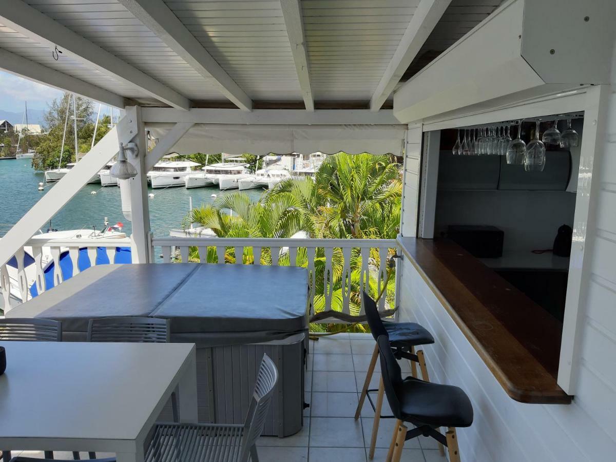 Vue Mer - Duplex F4 Marina Du Gosier Ле-Гозье Экстерьер фото